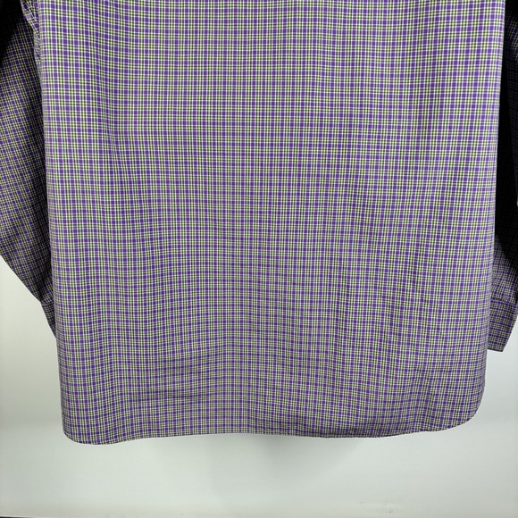 Polo By Ralph Lauren Estate Classic Fit Dress Shirt Men's Size 18 XXL Multicolor - Picture 9 of 16